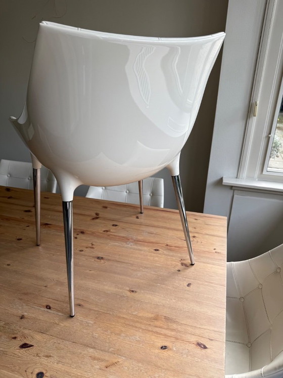 Image 1 of Witte Cassina Passion Stoel 6 x van Philippe Starck