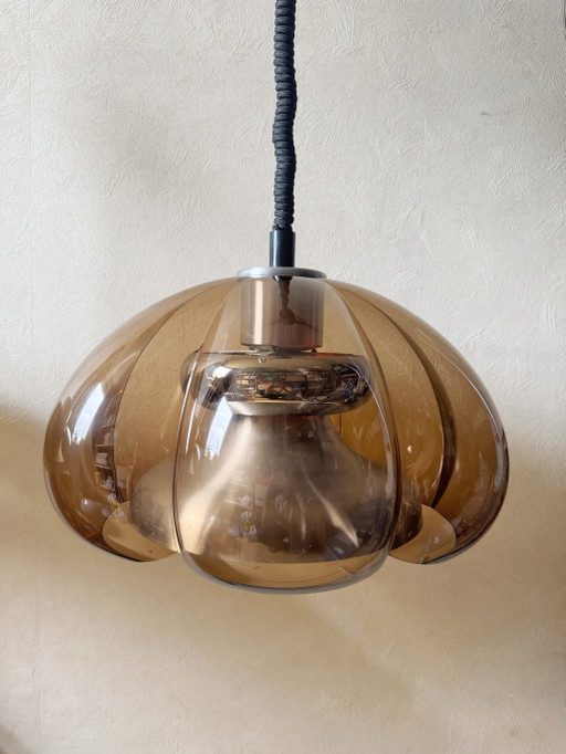 Vintage Dijkstra Flower Power Space Age Pendant Lamp 1970s – Dijkstra Lampen, hanglampen, Plastic (photo 2 of 7)