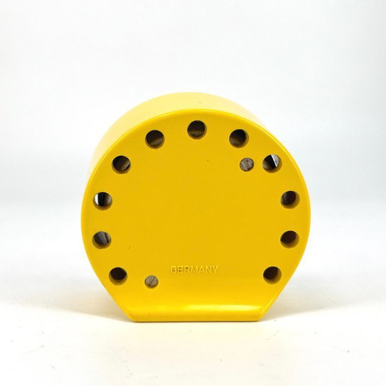 Image 1 of Vintage Kienzle eierwekker van 60 minuten | Geel en zwart | Ruimtevaarttijdperk / Mid-Century | Duitsland