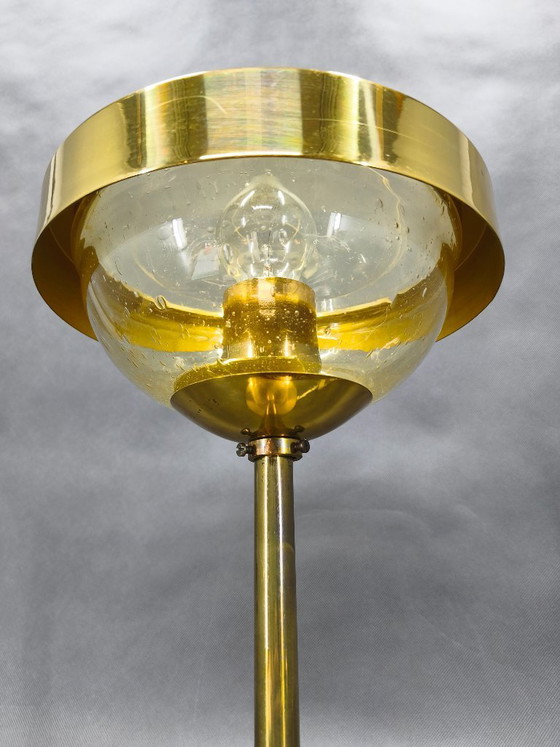 Image 1 of Space Age Glass Table Lamp by Kamenický Šenov, 1970s