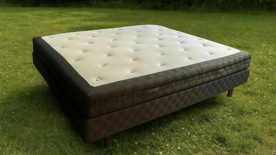 Image 1 of Hästens Revival boxspring 180x210 cm – BJX topper, stevig, bouwjaar 2019