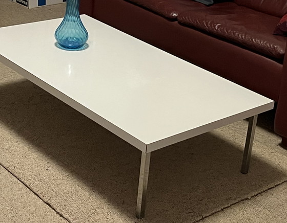 Image 1 of Vintage witte salontafel
