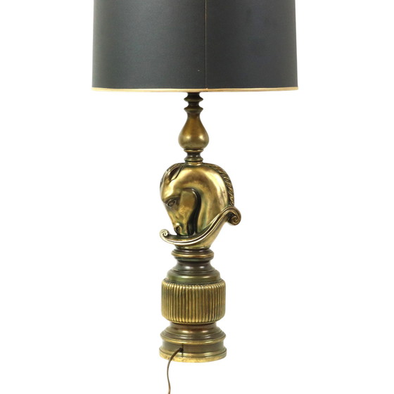 Image 1 of Lusterie Deknudt Pferdekopf Tischlampe