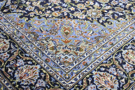 Image 1 of Original Handgeknüpfter Perserteppich Keshan 396 X 300 Cm Sehr Top Zustand Fein