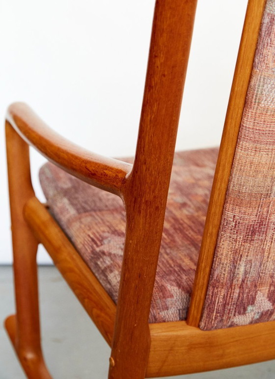 Image 1 of Fauteuil à bascule de Hans Olsen pour Juul Kristensen