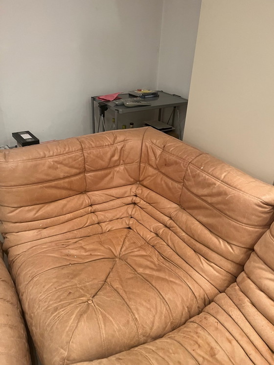 Set divano Ligne Roset Togo – Divani 3 posti, Pelle (photo 2 of 8)