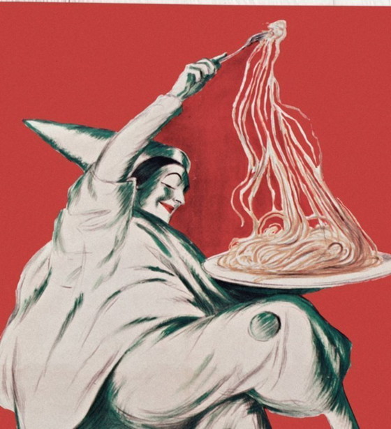 Image 1 of Cartel Art Déco de Leonetto Cappiello Pates Baroni