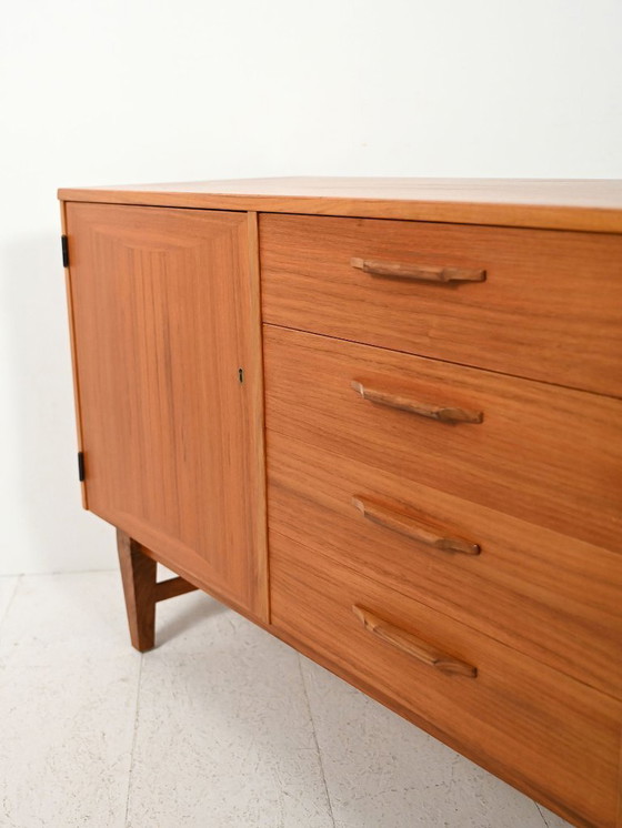 Image 1 of Scandinavian teak sideboard produced by Ajfa Möbelfabrik