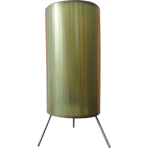 Lámpara de mesa cohete vintage, Alemania, 1950