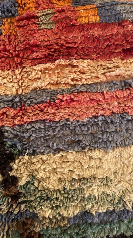 Rare Handwoven Berber Rug from the Atlas Mountains – Authentic Moroccan Tribal Masterpiece (298 × 200 cm)