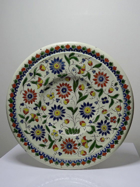 Image 1 of Thun enamel dish signed Schoch-Läderach old Swiss artisanal & rare