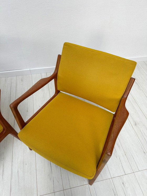 Image 1 of 1/2 Poltrone vintage svedesi di metà secolo degli anni '60 di Karl-Erik Ekselius per J.O. Carlsson