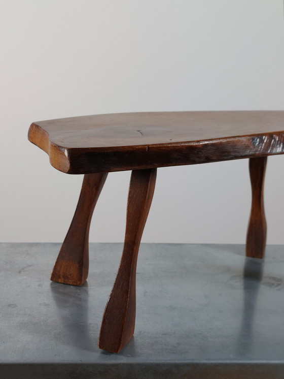 Image 1 of Vintage brutalistische kruk