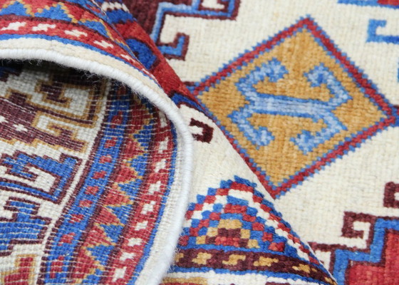 Image 1 of Origineel handgeknoopt Ziegler Kazak tapijt, 187 x 127 cm. Nieuw en in uitstekende staat.