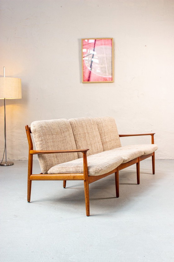 Image 1 of Vintage Teak Sofa Couch Svend Age Eriksen Glostrup Mid Century