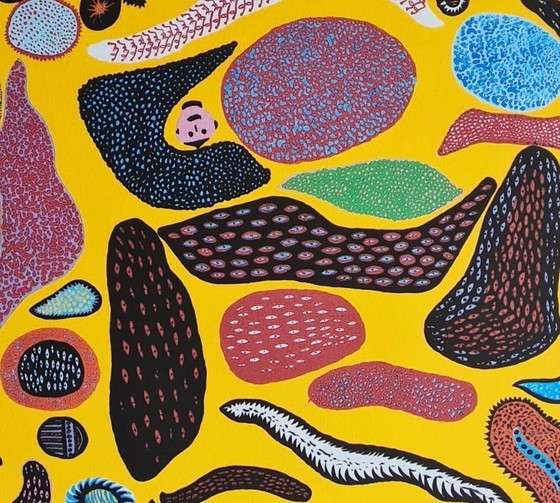 Image 1 of D'après Yayoi Kusama, Pound Of., Lithographie, années 1990