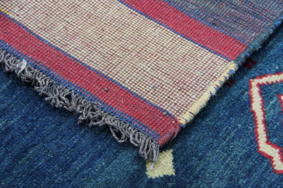 Image 1 of Original Perserteppich Gabbeh Ghashghai Orientteppich 203 cm x 110 cm Alt Natur