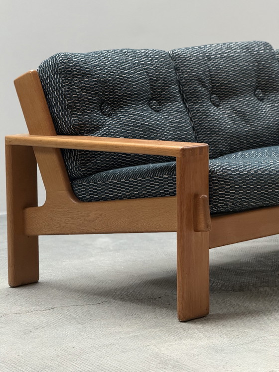 Image 1 of ESKO PAJAMIES FÜR ASKO „BONANZA“ SET 2 SESSEL & 1 SOFA EICHE HOLZ FINNLAND 1970er