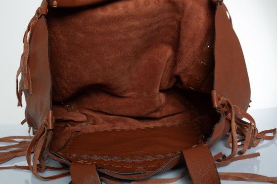 Image 1 of Valentino Garavani, C-Rockee Ledertasche mit Fransen