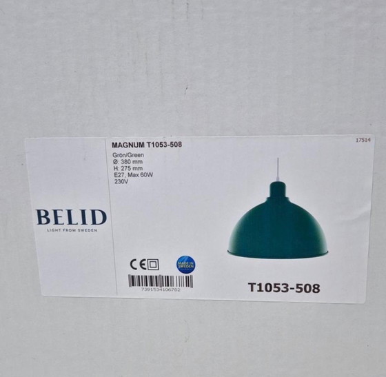 Image 1 of Suspension Belid Magnum Ø38 verte – lot de 2 – NOUVEAU design scandinave