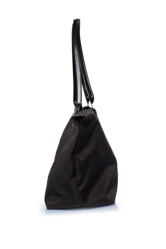 Longchamp, Brown Depose Medium Tote – Tote bags, Nylon (photo 4 of 8)