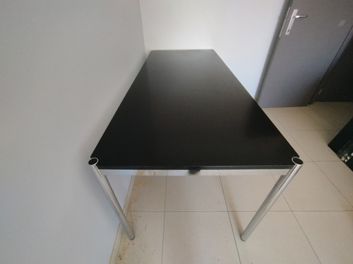 Table Designer USM HALLER – bureau, Metal, Chrome