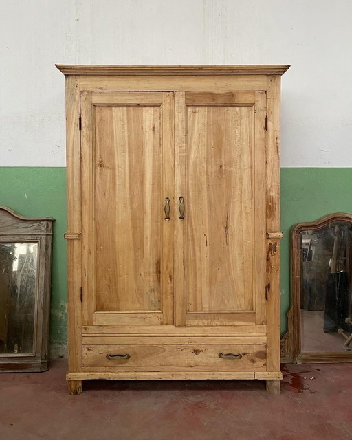 Armadio italiano rustico primi 900 legno massello