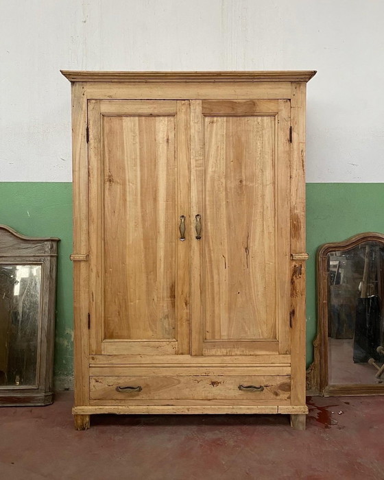 Image 1 of Armadio italiano rustico primi 900 legno massello