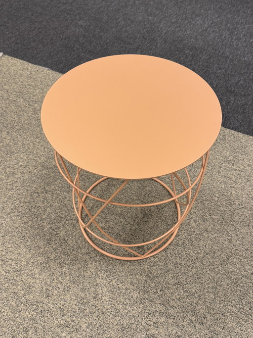 Rolf Benz 8770 Bijzettafel roze lak