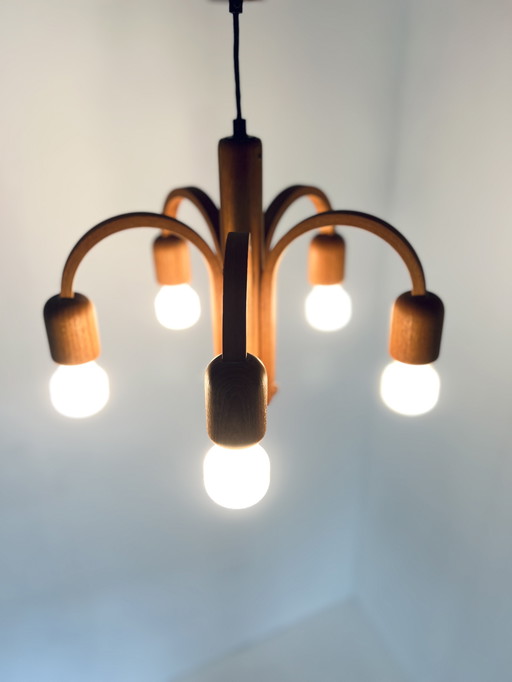 Teak Pendant Lamp, Domus