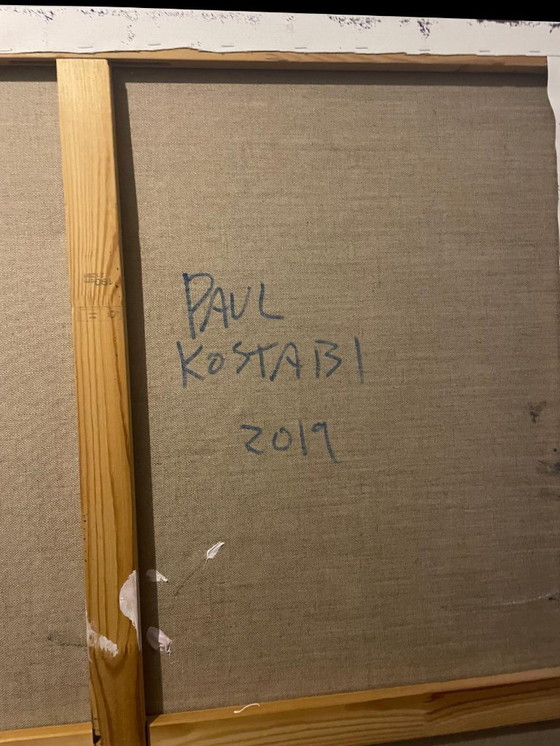 Image 1 of Kostabi, Paul - Worth Melting For - Acrylic, mixed media/canvas - hand-signed