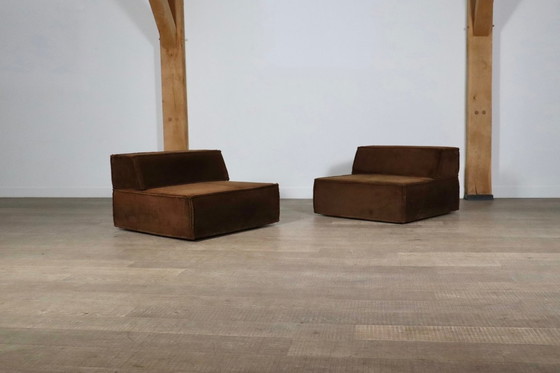 Image 1 of COR Trio Modular Sofa In Brown Teddy By Team Form AG, 1970s