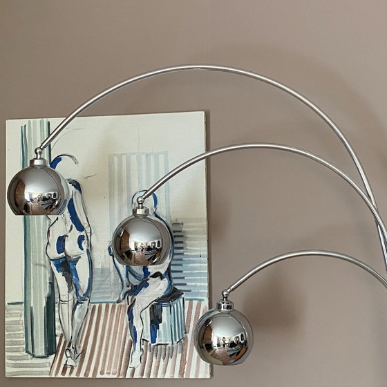 Image 1 of MUGUET vloerlamp van Goffredo REGGIANI. 1970.