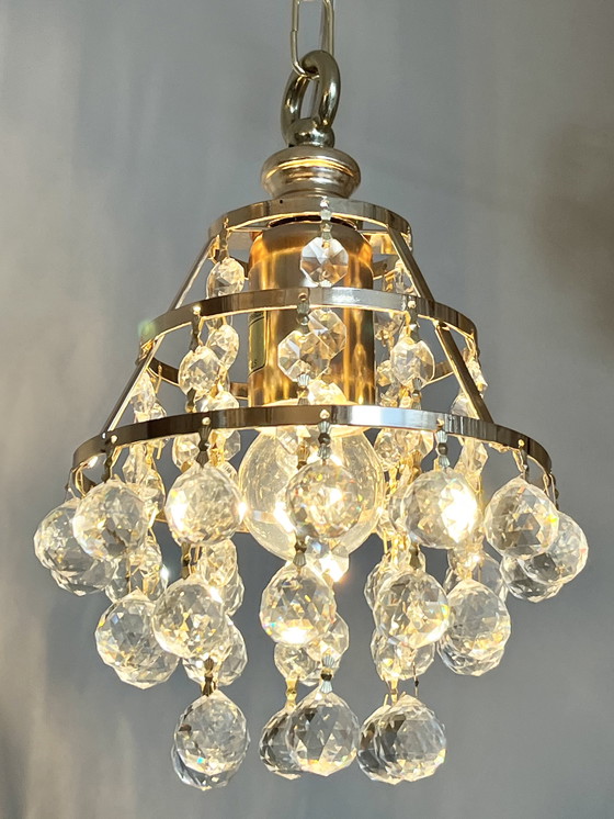 Image 1 of Set di 2 lampade a sospensione in cristallo Swarovski