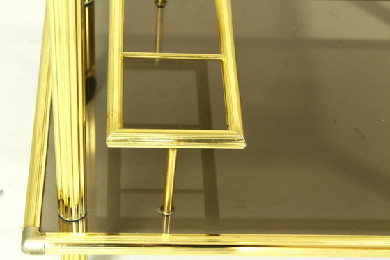 Image 1 of Italienischer Servierwagen aus Messing, 1980er