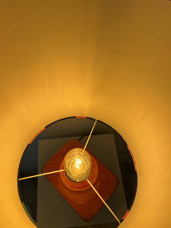 Image 1 of Era espacial: Lámpara de mesa Cari Zalloni, pieza rara, para PAN Keramik / Goebel.