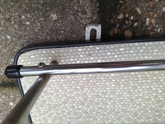 Vintage Coat rack | 80 X 20 Cm | In very good condition – Plastic, Chrome (photo 3 of 5)