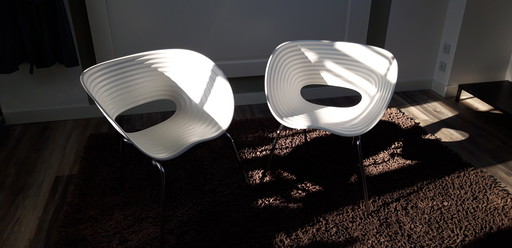 2 x Vitra Eames Stoelen