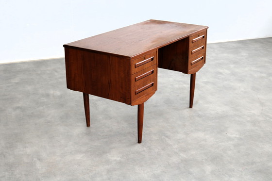 Image 1 of vintage Svenstrup teak desk