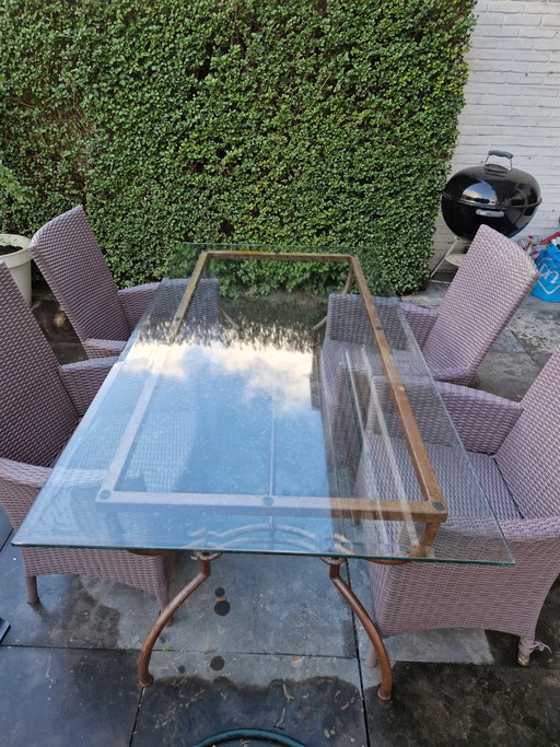 4 Garden chairs