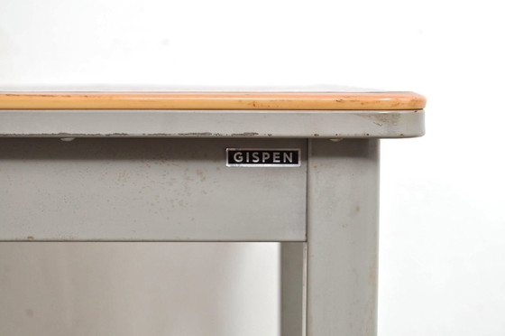 Image 1 of Scrivania Gispen industriale vintage anni '50