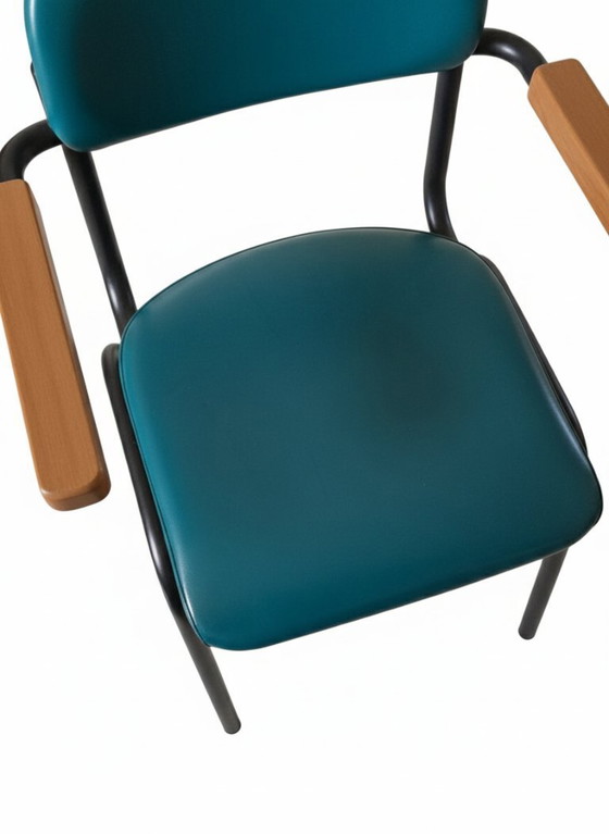 Image 1 of 4x Goossens Chaplin Eetkamerstoelen