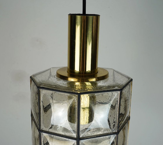 Glashuette Limburg Hanging Lamp 1960's 70's Glass Pendant Light Model P292 4305 – Glashütte Limburg (photo 2 of 15)