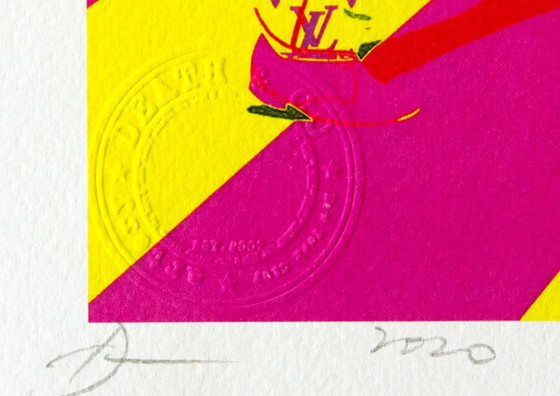 Image 1 of DEATH NYC Estampe d'art signée avec certificat d'authenticité