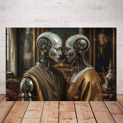 Photo printed on plexiglass / Baroque art revisited / Limited edition