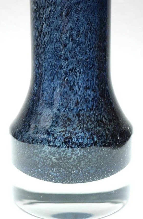 Image 1 of Modern Scandinavian art glass vase from Borgström Åseda