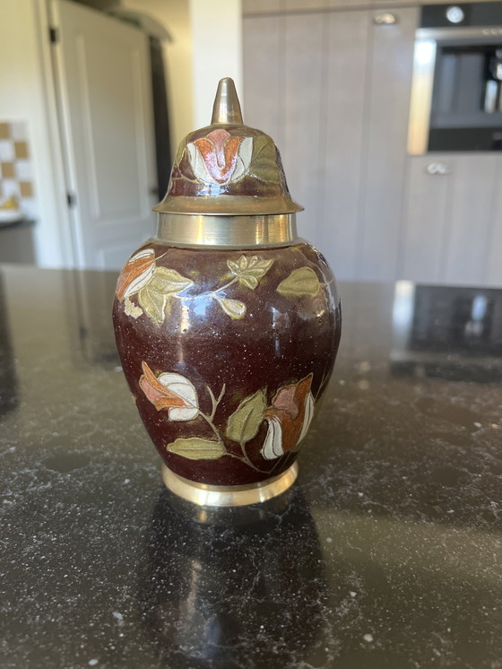 Image 1 of Vaso antico champlevé