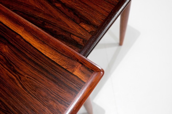 Tavolini disegnati da Kai Kristiansen per Skovmand & Andersen, Danimarca, anni '60. – Vetrine, Wood, Vintage (photo 10 of 19)