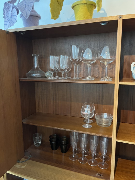 Image 1 of Midcentury original Topform vintage teak wall unit