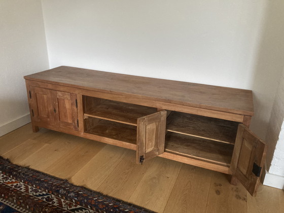 Image 1 of Meuble TV en bois massif